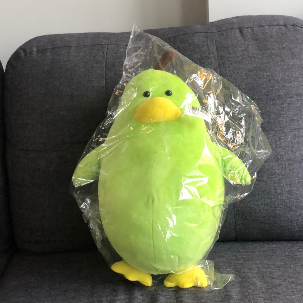 NWT - Big Tropical Fruit Bird 2 Pear Toropikaruzu with tags